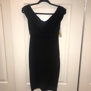 Gianni Bini OTS Little Black Dress. NWT
